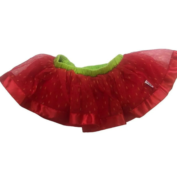 Disney Baby red tutu‎ skirt size 0-3 M - Picture 1 of 9